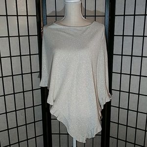 Silver Shimmer Poncho (OBO)